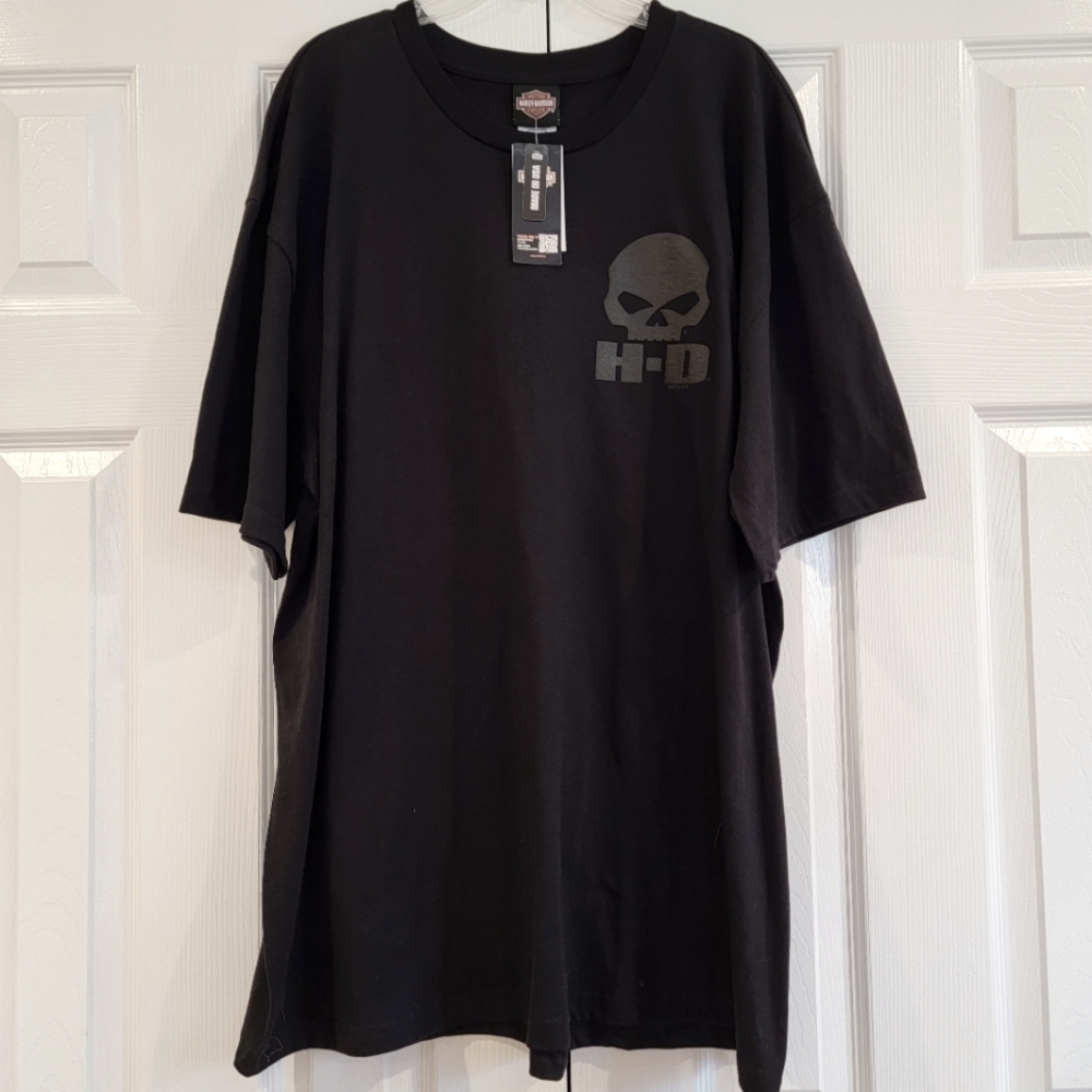 Harley Davidson Men's T-Shirt 3X Black